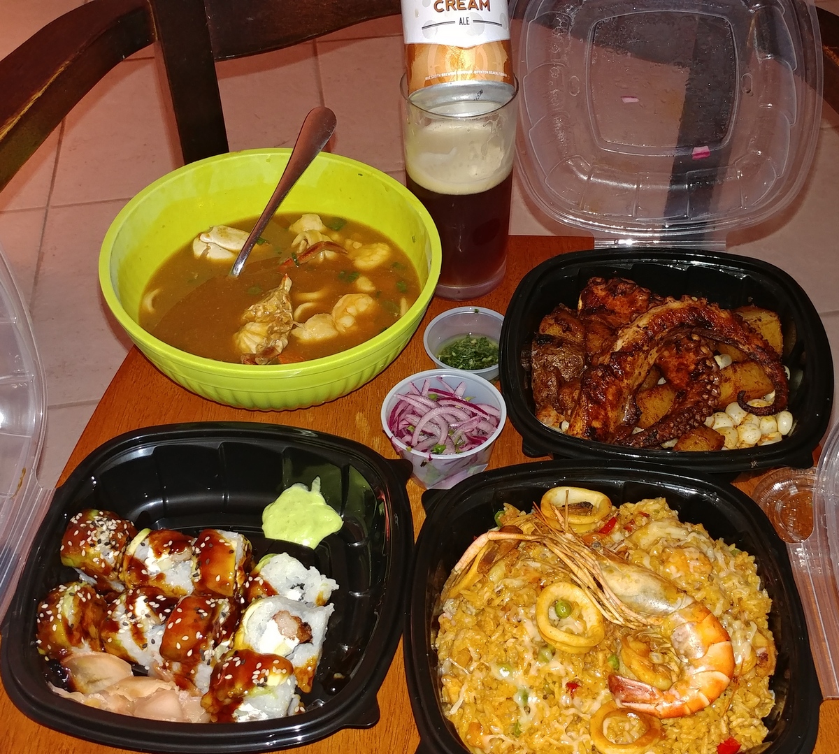 A peruvian feast fit for later dying on the operating table