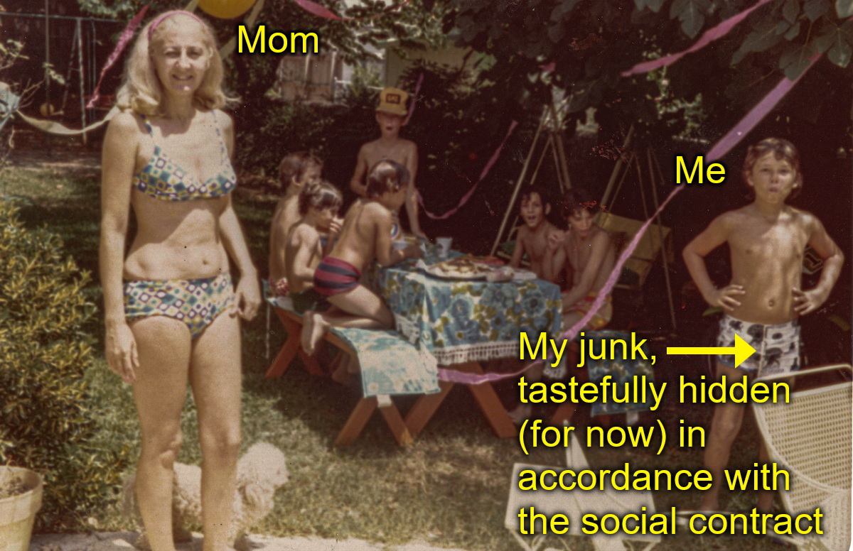 My birthday party before Mom fucked it up