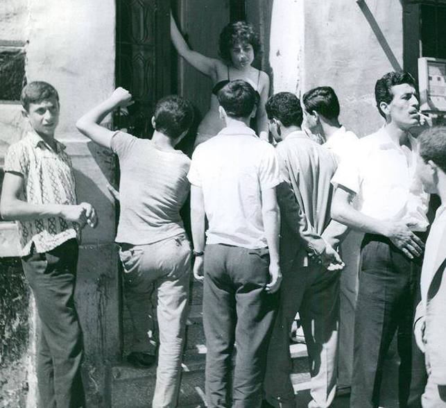 One of Istanbul's infamous brothels in the 1950s